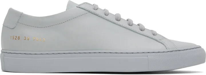 Common Projects Gray Original Achilles Low Sneakers