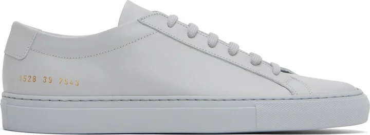 Common Projects Gray Original Achilles Low Sneakers