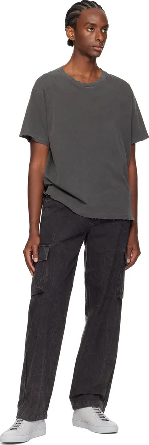 Common Projects Gray Original Achilles Mid Sneakers - Image 5