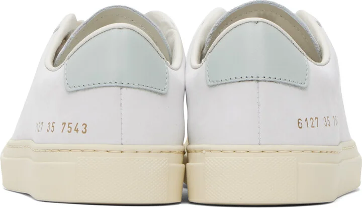 Common Projects Gray Retro Low Sneakers - Image 2