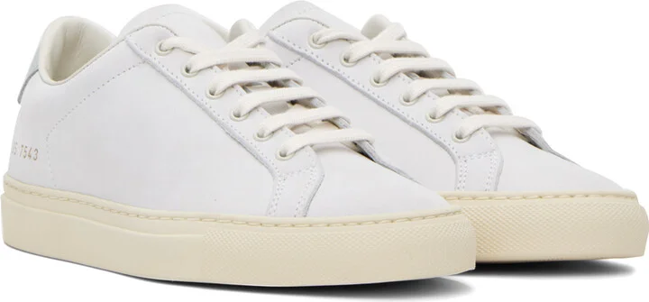 Common Projects Gray Retro Low Sneakers - Image 4