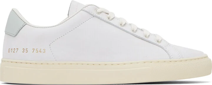 Common Projects Gray Retro Low Sneakers