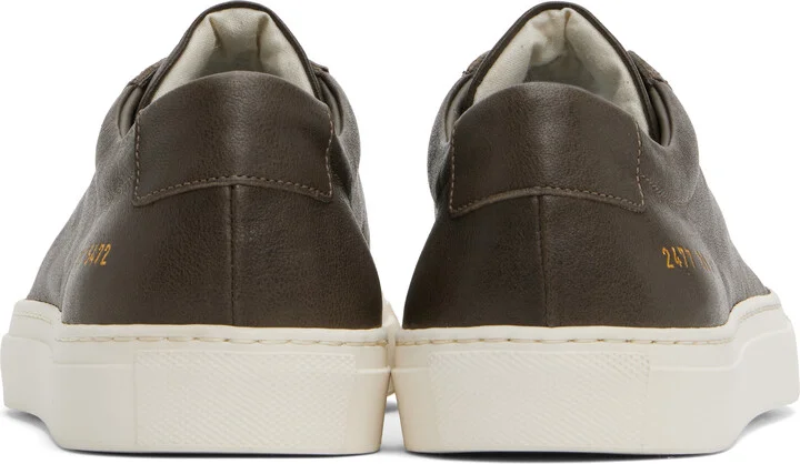 Common Projects Gray Summer Achilles Sneakers - Image 2