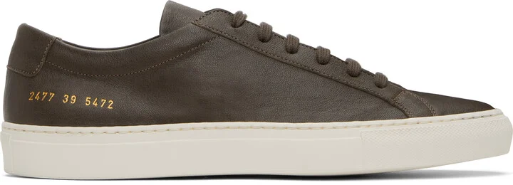 Common Projects Gray Summer Achilles Sneakers