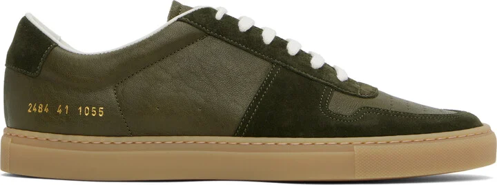 Common Projects Green BBall Duo Slim Sneakers