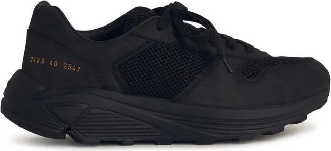 Common Projects Mesh Panelled Lace-Up Sneakers