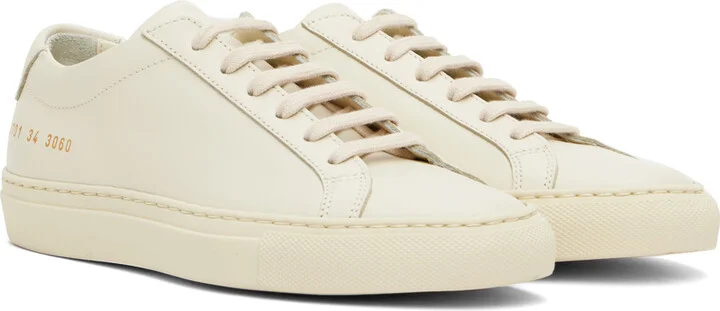 Common Projects Off-White Original Achilles Low Sneakers - Image 4