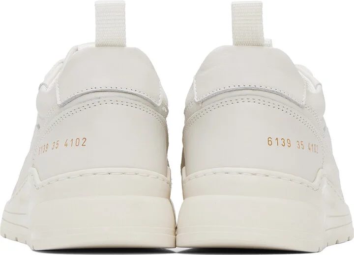 Common Projects Off-White Track 90 Sneakers - Image 2