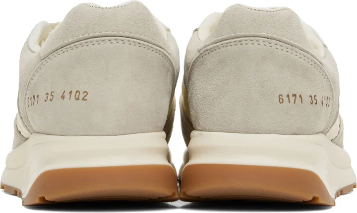 Common Projects Off-White Track Premium Sneakers - Image 2