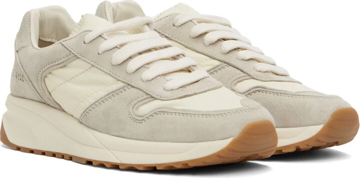 Common Projects Off-White Track Premium Sneakers - Image 4