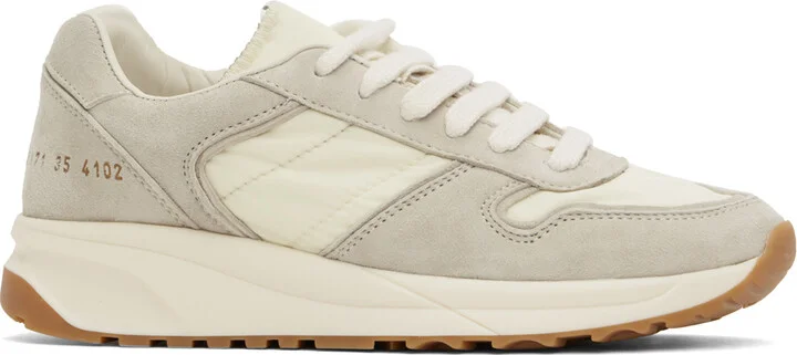 Common Projects Off-White Track Premium Sneakers