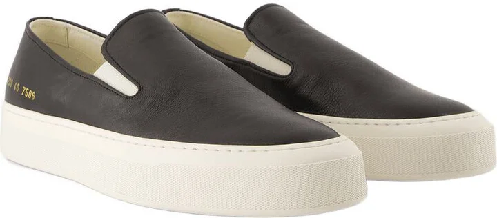Common Projects Slip On In Leather Sneakers - Image 2