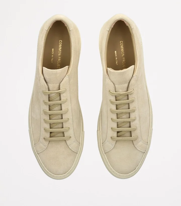 Common Projects Suede Achilles 2.0 Sneakers - Image 4
