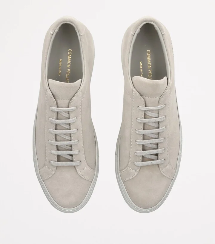 Common Projects Suede Achilles 2.0 Sneakers - Image 4