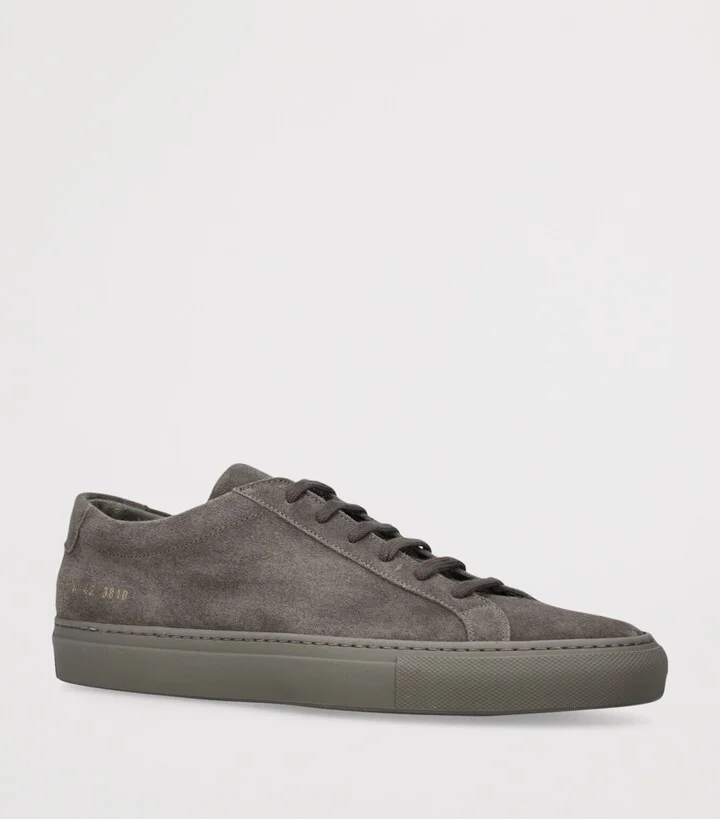Common Projects Suede Achilles 2.0 Sneakers - Image 3