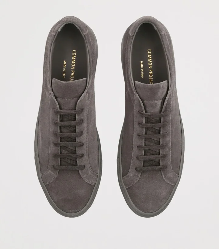 Common Projects Suede Achilles 2.0 Sneakers - Image 4