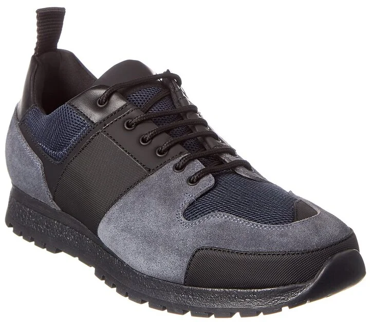 Common Projects Suede-Trim Sneaker