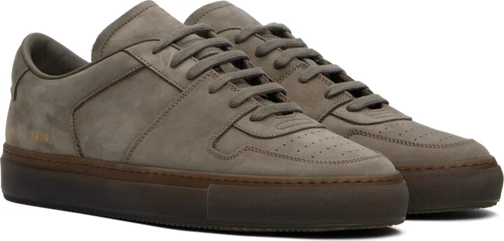 Common Projects Taupe Decades Sneakers - Image 4