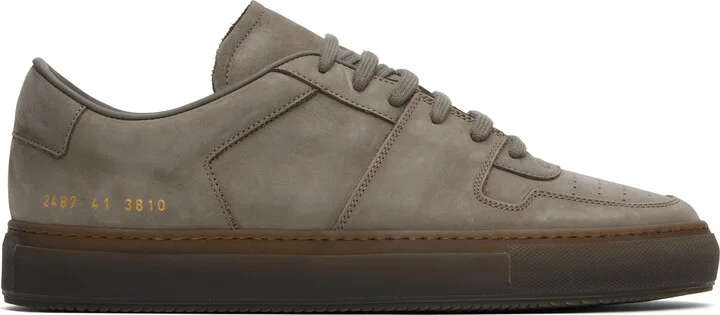 Common Projects Taupe Decades Sneakers