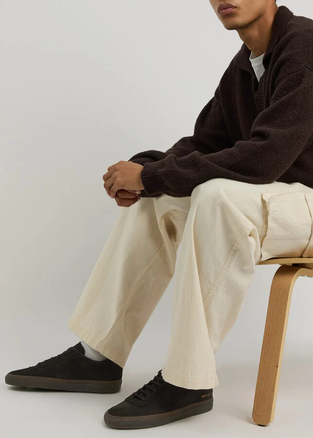 Common Projects Tennis Suede Sneakers - Image 9