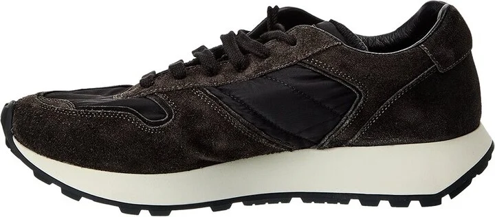 Common Projects Track 76 Nylon & Leather Sneaker - Image 2