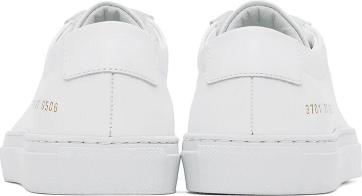 Common Projects White Achilles Low Sneakers - Image 2