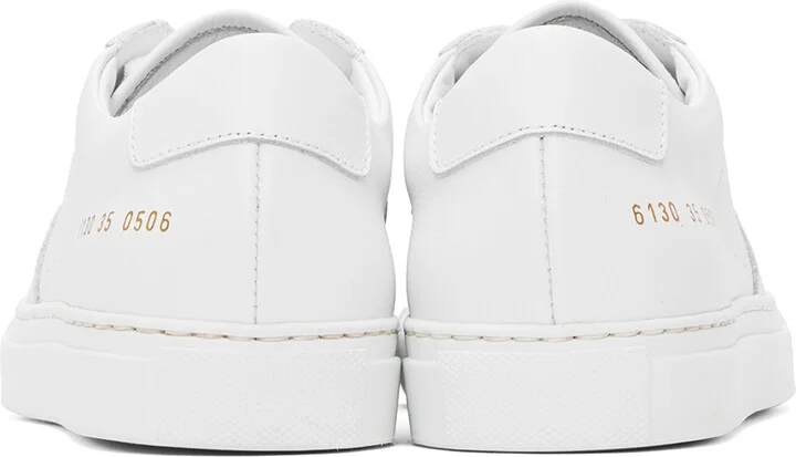 Common Projects White BBall Classic Low Sneakers - Image 2