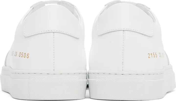 Common Projects White BBall Low Sneakers - Image 2