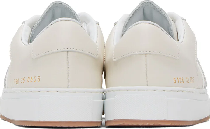 Common Projects White Decades Low Sneakers - Image 2
