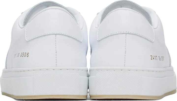 Common Projects White Decades Sneakers - Image 2