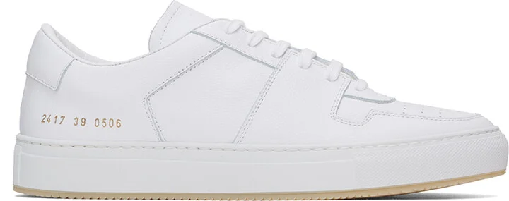 Common Projects White Decades Sneakers