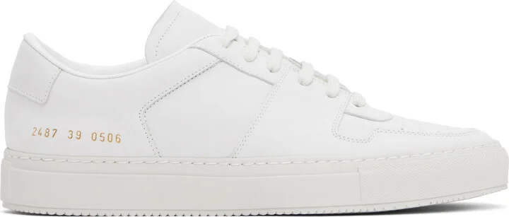 Common Projects White Decades Sneakers