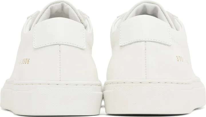 Common Projects White Original Achilles Low Sneakers - Image 2
