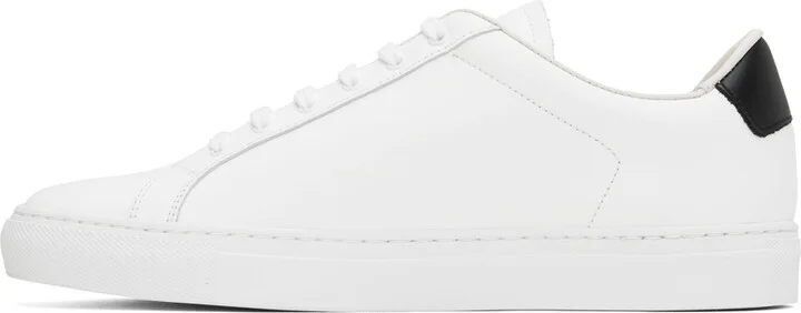 Common Projects White Retro Classic Sneakers - Image 3