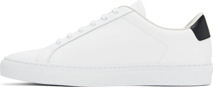 Common Projects White Retro Classic Sneakers - Image 3