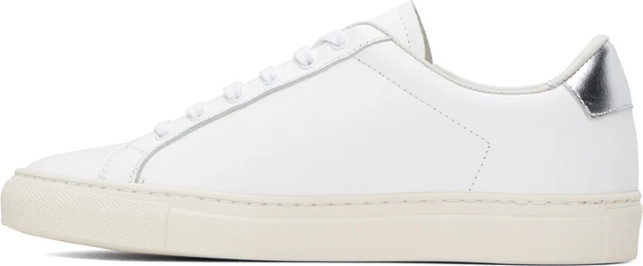 Common Projects White Retro Low Sneakers - Image 3