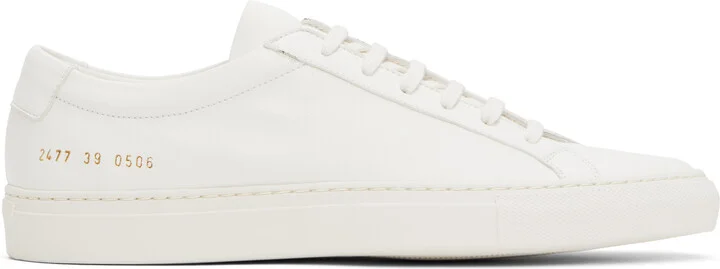Common Projects White Summer Achilles Sneakers