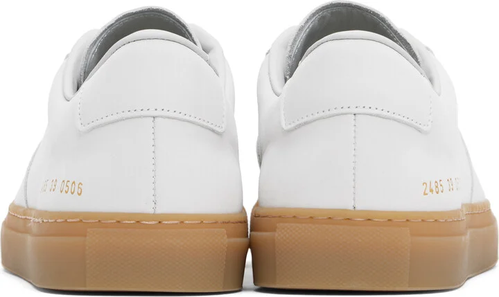 Common Projects White Tennis Trainer Sneakers - Image 2