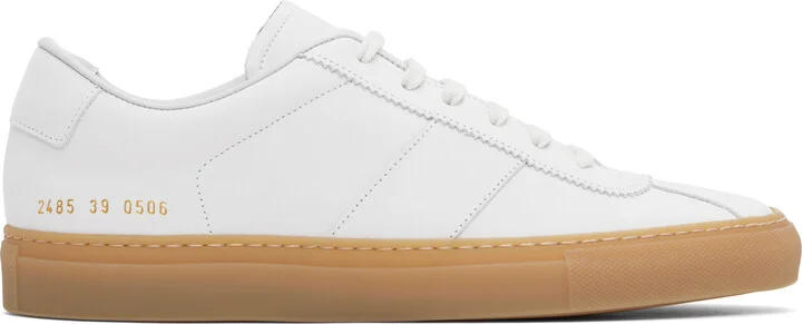 Common Projects White Tennis Trainer Sneakers