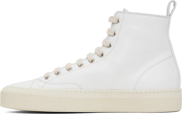 Common Projects White Tournament High Sneakers - Image 3