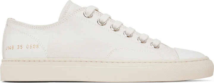 Common Projects White Tournament Low Sneakers