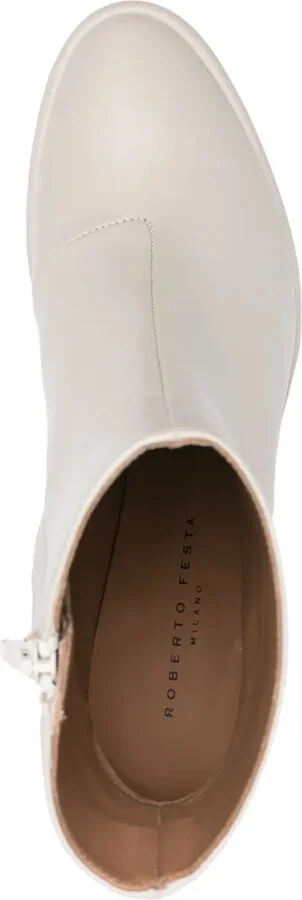 Commy 70mm leather ankle boots - Image 4