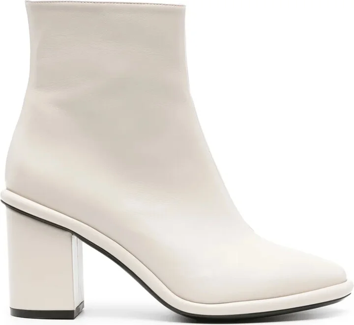 Commy 70mm leather ankle boots