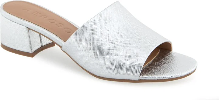 SILVER METALLIC FAUX LEATHER