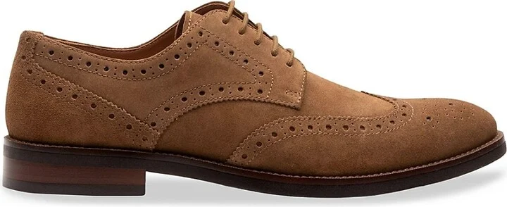 Concord Suede Wingtip Brogues