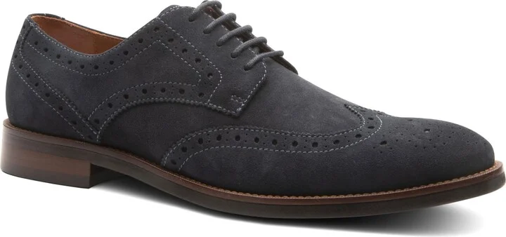 Navy Suede