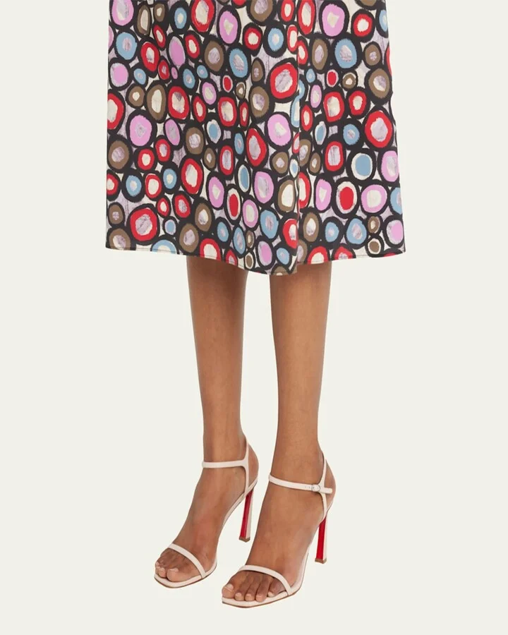 Condora Ankle-Strap Red Sole Sandals - Image 4