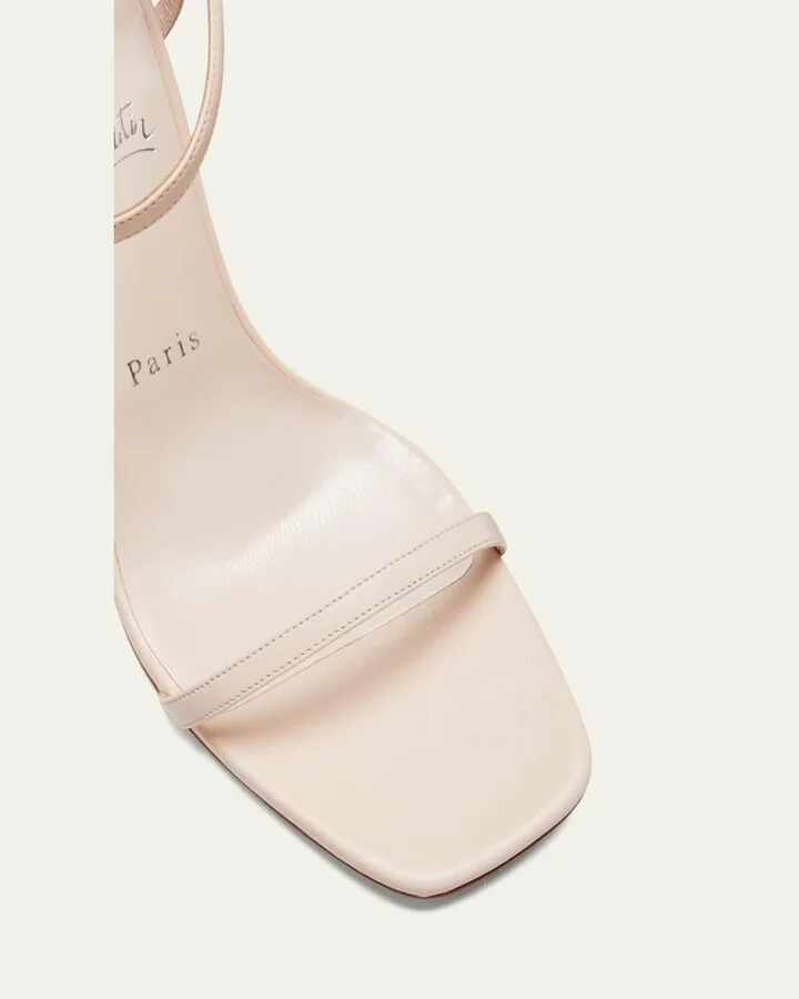 Condora Ankle-Strap Red Sole Sandals - Image 8