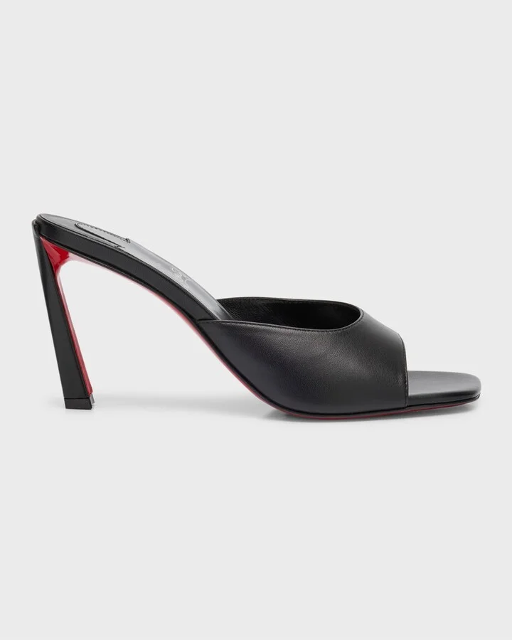 Condora Leather Red Sole Mule Sandals