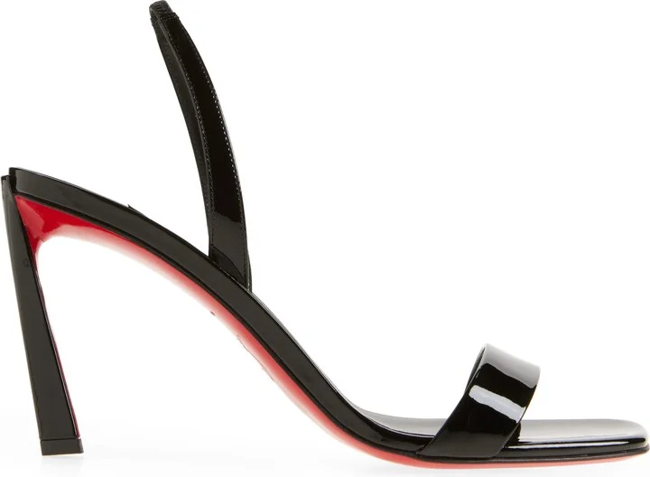 Condora Patent Leather Slingback Sandal - Image 3